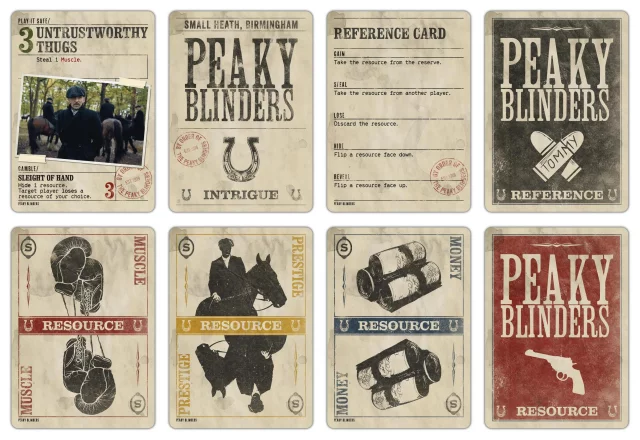 Kartenspiel Peaky Blinders: Faster Than Truth (ENGLISCHE VERSION) - Brettspiel