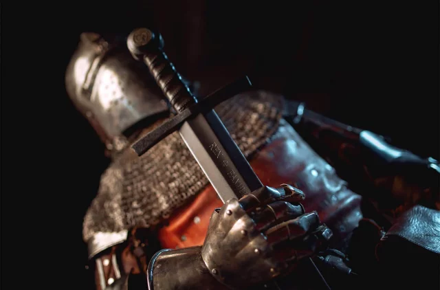 Replika der Waffe aus Kingdom Come: Deliverance - Heinrichs Schwert