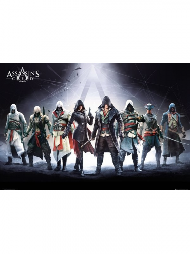 Poster Assassins Creed - Characters