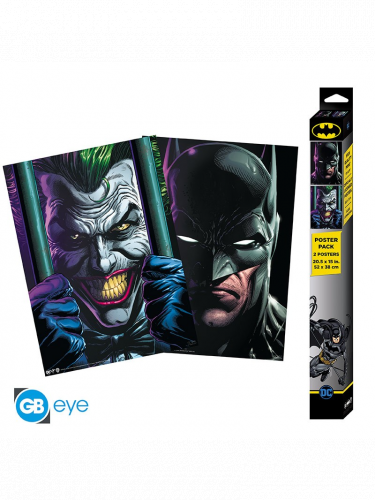 Poster DC Comics - Batman & Joker (Set aus 2 Stck)