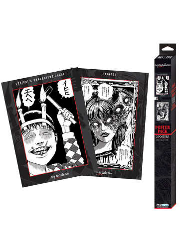 Poster Junji Ito - Souchi and Tomie (Set 2 Stück)