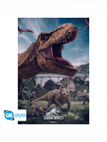 Poster Jurassic World - Carnivores & Herbivores