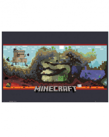 Poster Minecraft - Underground