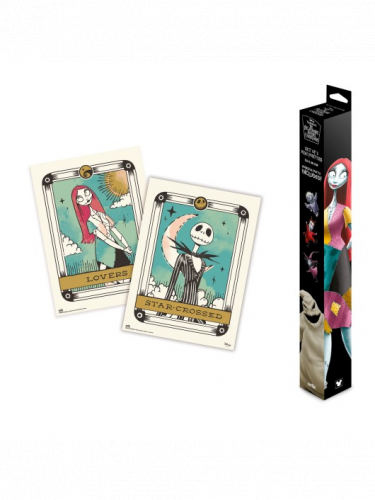 Poster Nightmare Before Christmas - Jack & Sally (Set aus 2 Stck)