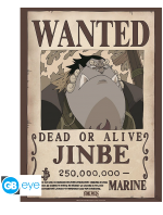 Poster One Piece - Wanted Jinbe