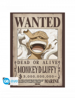 Poster One Piece - Wanted Luffy