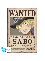 Poster One Piece - Wanted Sabo