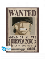 Poster One Piece - Wanted Zoro