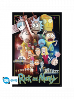 Poster Rick and Morty - Wars