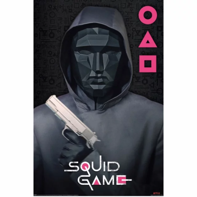 Poster Squid Game - Crazy Stairs