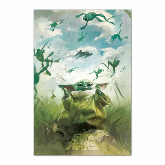 Poster Star Wars: The Book of Boba Fett - Grogu Training - The Mandalorian