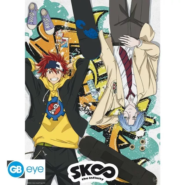 Poster-Set SK8 the Infinity - Reki and Langa + Chibi - Anime