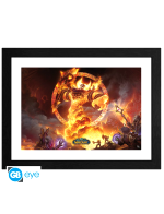 Gerahmtes Poster World of Warcraft - Ragnaros