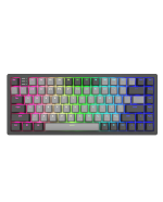 Gaming-Tastatur Dark Project - KD83A Black/Grey PBTMech Gateron Cap Teal US