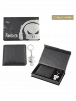 Geschenkset Marvel - The Punisher (Geldbörse, Schlüsselanhänger)