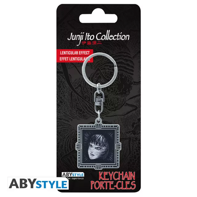 Schlüsselanhänger Junji Ito - Cursed Reflection Tomie Lenticular - Horror