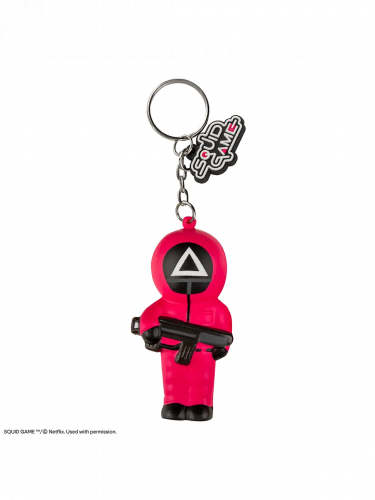 Schlüsselanhänger Squid Game - Soldier with Gun Squishy