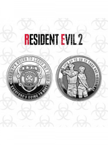 Sammlermünze Resident Evil 2 - Limitierte Auflage