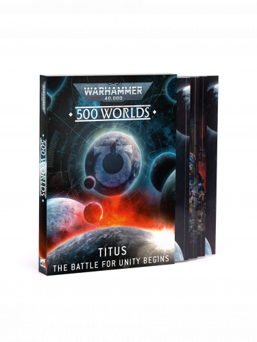 Buch Warhammer 40,000 - 500 Worlds: Titus ENG