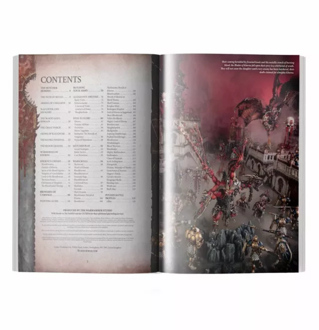 Buch Warhammer Age of Sigmar: Battletome Blades of Khorne (2023) - Warhammer Bücher