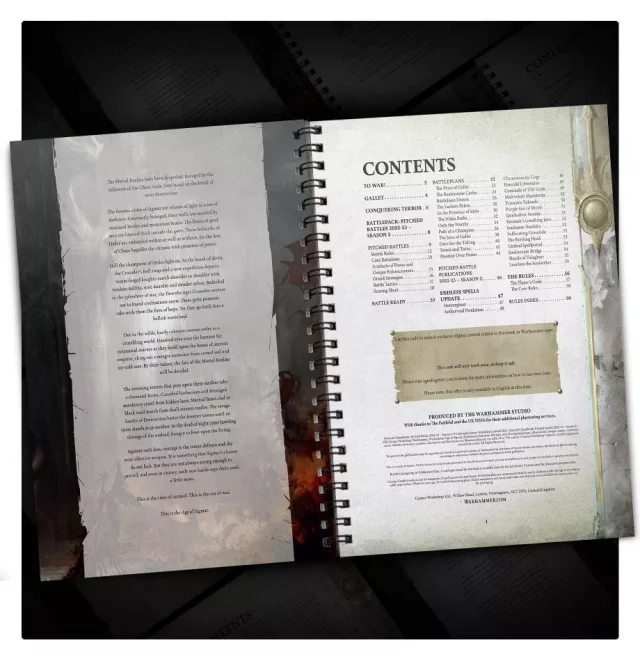 Buch Warhammer Age of Sigmar - Generals Handbook - Pitched Battles 2022-23 Season 2 - Spielanleitung