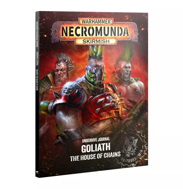 Buch Warhammer Necromunda: Underhive Journal - Goliath - House of Chains ENG - Brettspiel