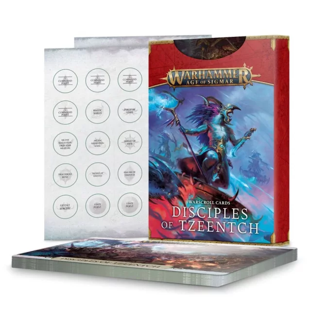W-AOS: Warscroll Cards: Disciples of Tzeentch - Warhammer