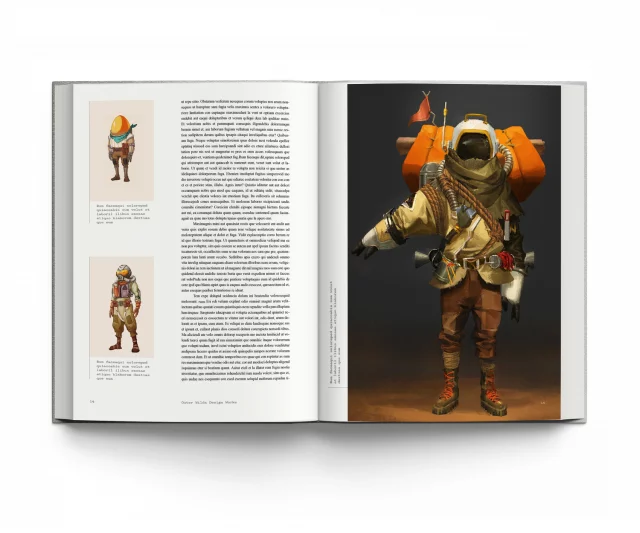 Buch Outer Wilds - Design Works (beschädigte Verpackung) - Artbook