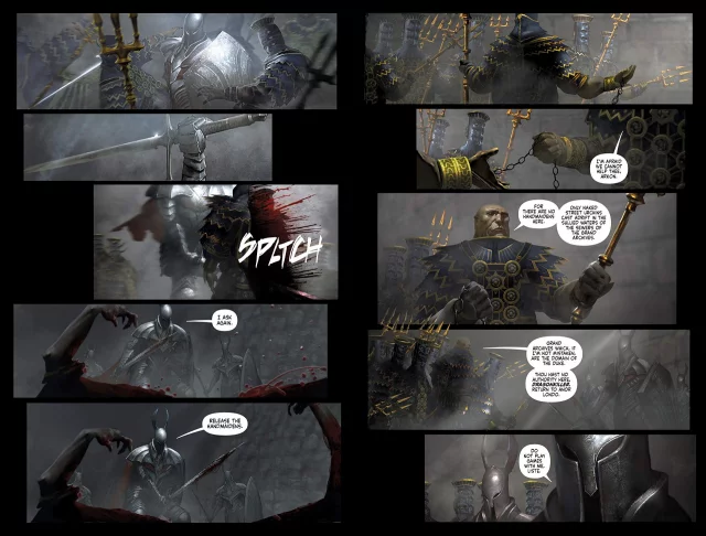 Comic Dark Souls: The Age of Fire - Bloodborne