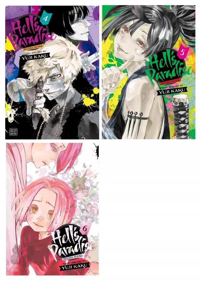 Vorteilhaftes Comic-Set Hell's Paradise: Jigokuraku ENG 4-6 - Anime