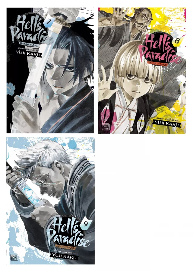 Vorteilhaftes Comic-Set Hell's Paradise: Jigokuraku ENG 7-9 - Anime