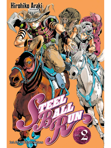 Comic JoJo's Bizarre Adventure: Part 7- Steel Ball Run 2 ENG