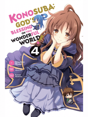Comic Konosuba: God's Blessing on This Wonderful World! Vol. 4 ENG
