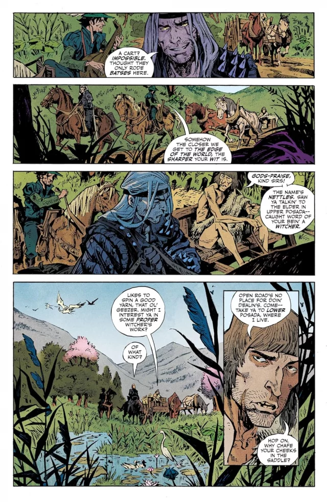 Comic The Witcher - The Edge of the World ENG - Buch