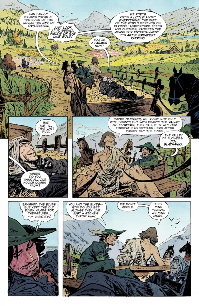 Comic The Witcher - The Edge of the World ENG - Fantasy