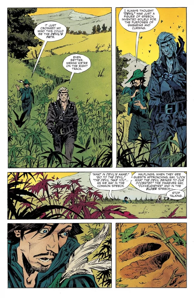 Comic The Witcher - The Edge of the World ENG - Fantasy
