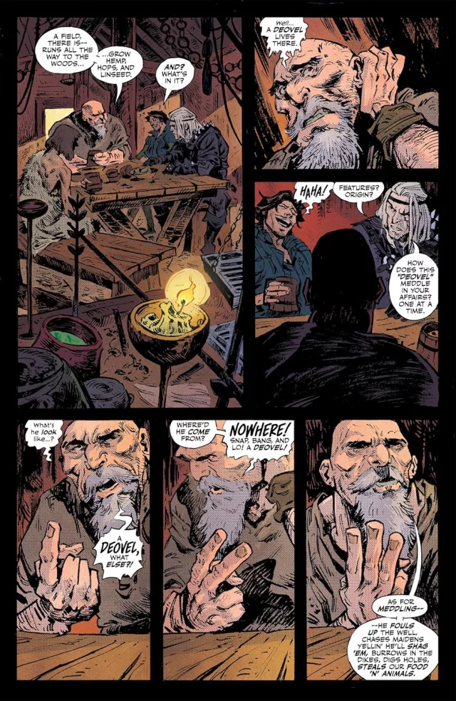 Comic The Witcher - The Edge of the World ENG - Buch