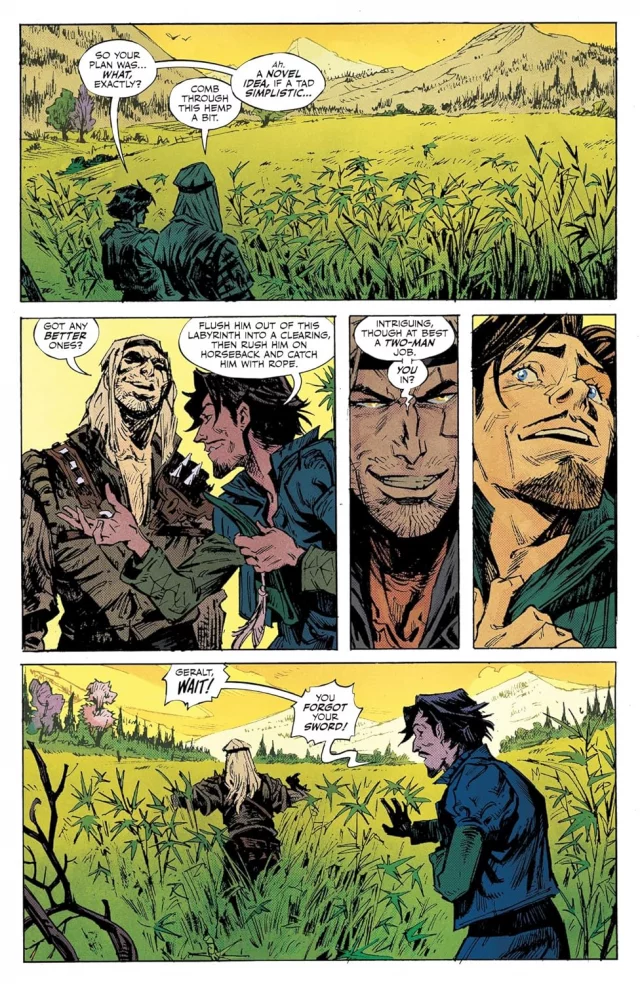 Comic The Witcher - The Edge of the World ENG - Buch