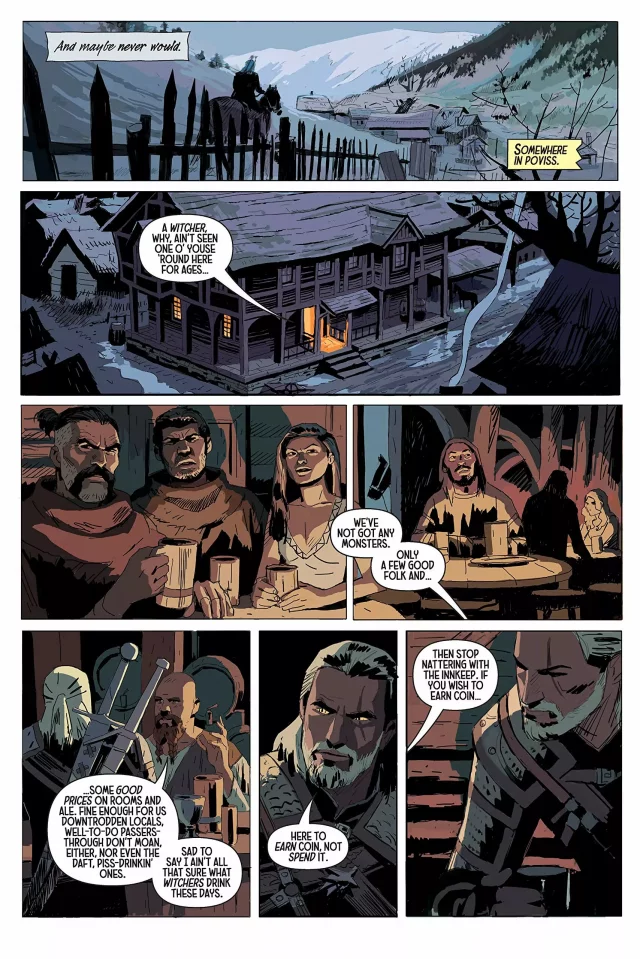 Comic The Witcher - The Library Edition Volume 2 EN - Fantasy