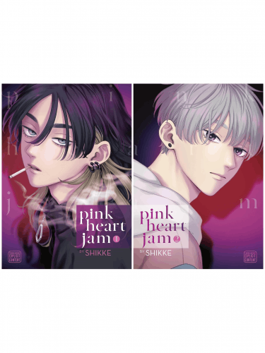 Vorteilhaftes Comic-Set Pink Heart Jam 1+2 ENG