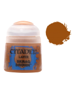 Citadel Layer Paint (Skrag Braun) - Deckfarbe, Braun