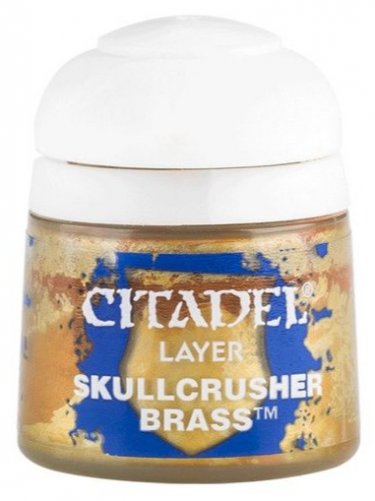 Citadel Layer Paint (Skullcrusher Messing) - Deckfarbe