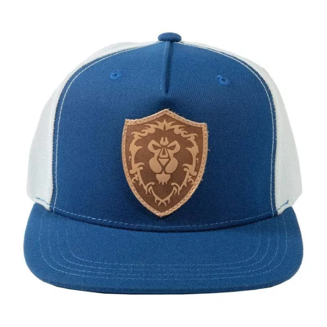 Cap World of Warcraft - Alliance Leather Emblem - Blizzard