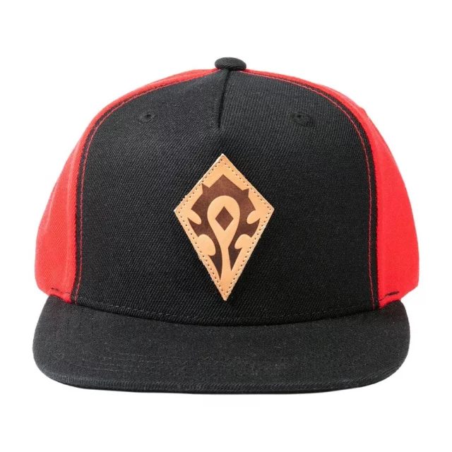 Cap World of Warcraft - Horde Leather Emblem - Blizzard