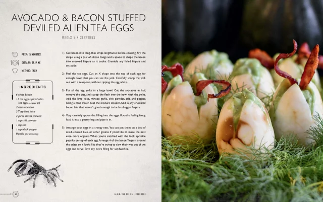 Kochbuch Alien: The Official Cookbook - Küchenzubehör