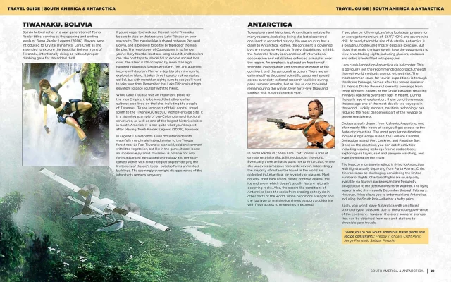 Kochbuch Tomb Raider - The Official Cookbook and Travel Guide ENG - Buch