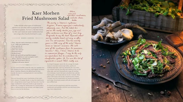 Kochbuch The Witcher: The Official Cookbook ENG - Küchenzubehör