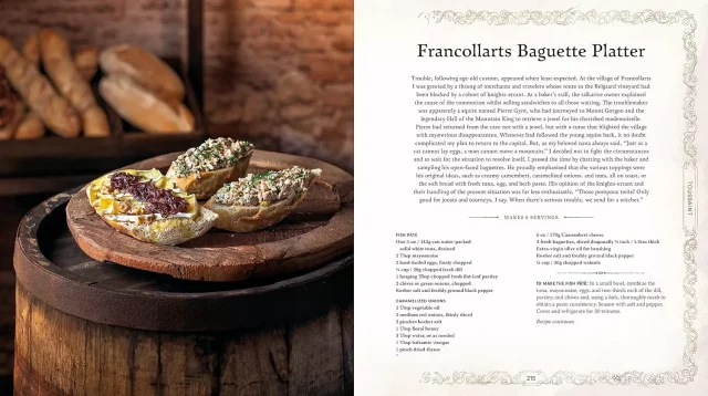 Kochbuch The Witcher: The Official Cookbook ENG - The Witcher