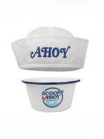 Geschenkset Stranger Things - Scoops Ahoy (Schüssel und Hut)