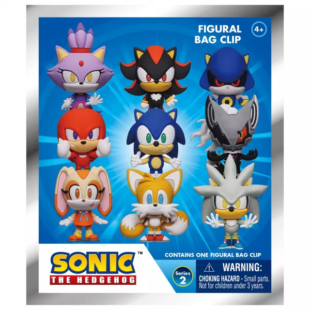 Beutelclip Sonic: The Hedgehog - Blind Box Series 1 (zufällige Auswahl) - Küchenzubehör